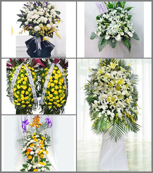 福建莆田荔城区黄石镇常溪社区白事花篮预定